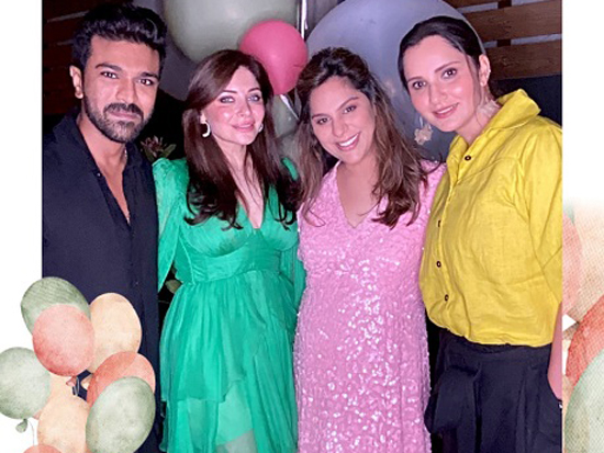 Vibrant n Joyful Moments At Upasana Baby Shower Party